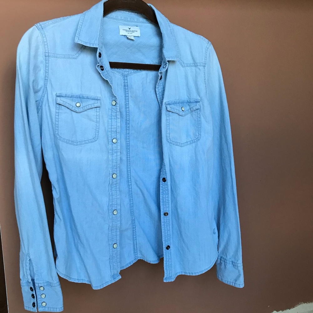 Denim Button Up Shirt